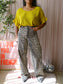 Amitié loose fit top golden ochre