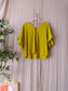 Amitié loose fit top golden ochre