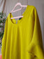 Amitié loose fit top golden ochre