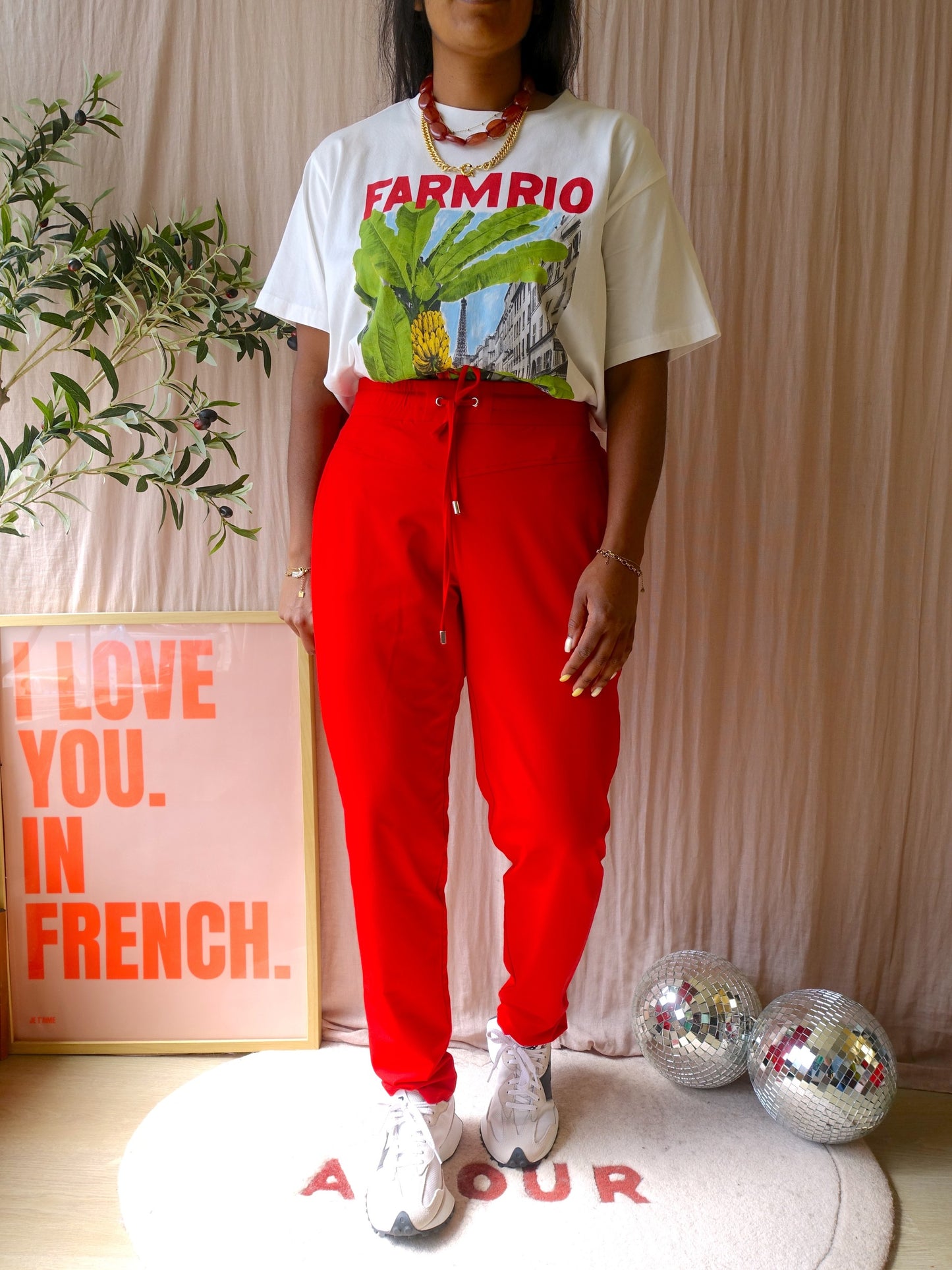 Farm Rio From Brasil To The World relaxed tee