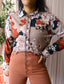 Andco woman travel quality floral blouse lotte