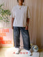 American Vintage Fizvalley tee taupe beige
