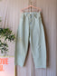 Shoeby baggy barrel fit jeans tinted bleached denim