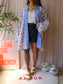 Anna + Nina bohemian floral kimono