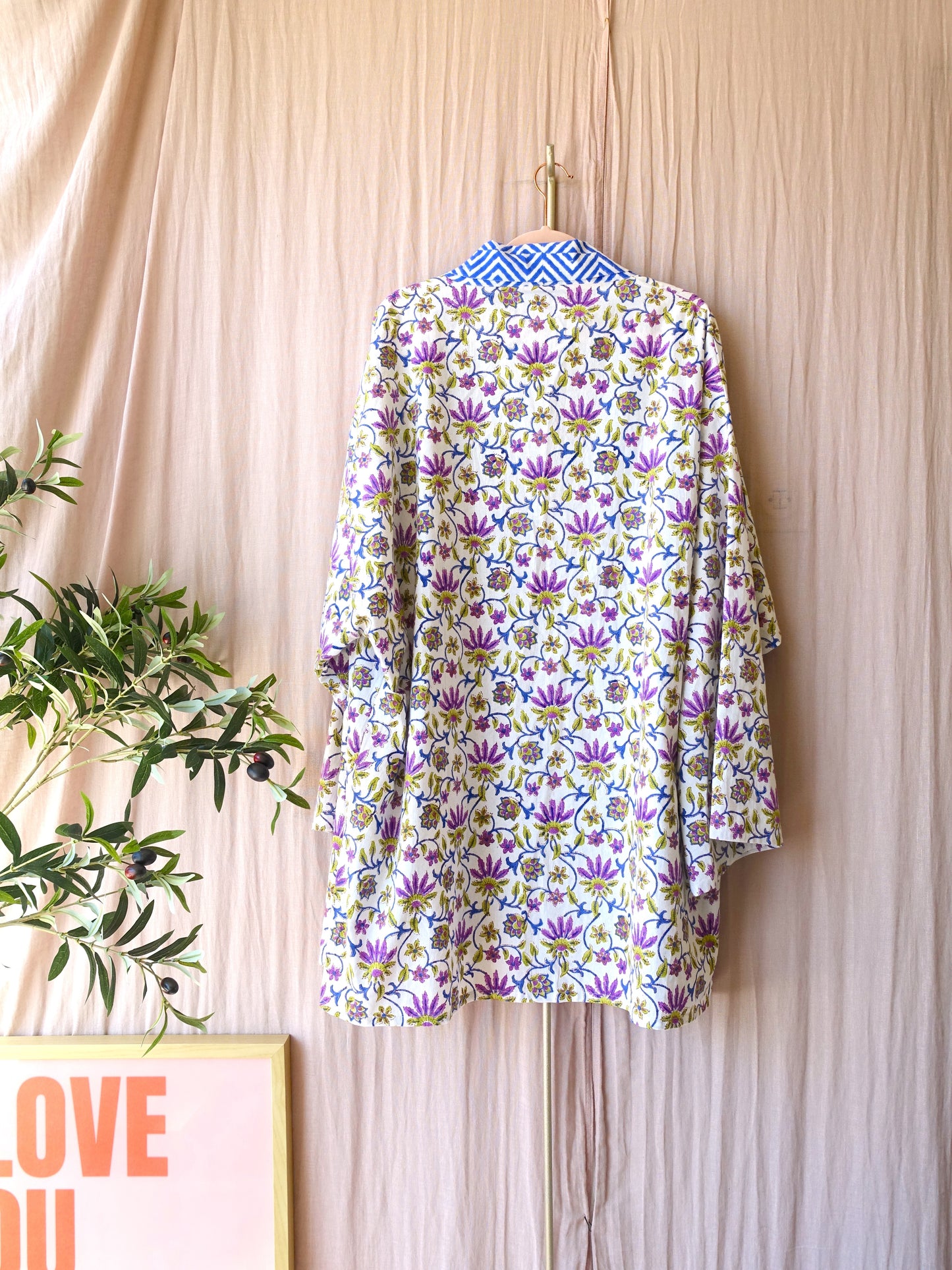 Anna + Nina bohemian floral kimono