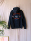 Daily Paper backprint NY hoodie zwart