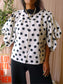 Anne Fontaine exclusive designer polkadot jacket