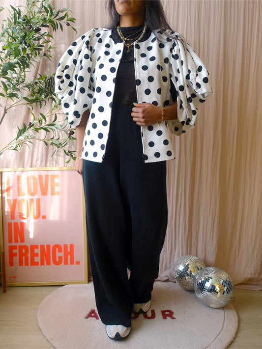 Anne Fontaine exclusive designer polkadot jacket