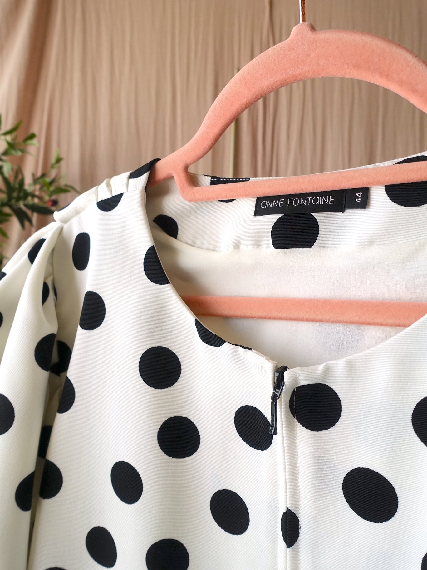 Anne Fontaine exclusive designer polkadot jacket