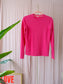 Arket 100% cashmere knit pink candy