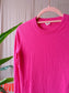 Arket 100% cashmere knit pink candy