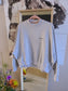 Axel Arigato monogram sweatshirt silver grey