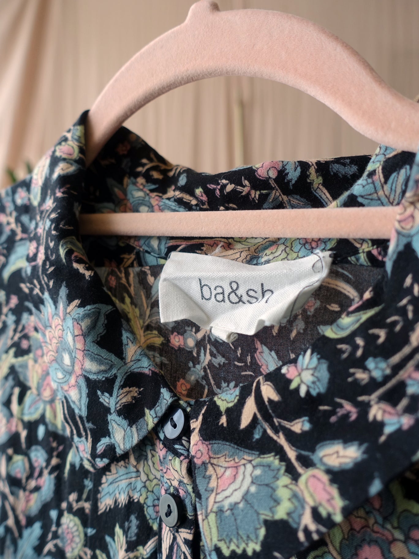 Ba&sh the bohemian paisley blouse