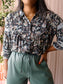 Ba&sh the bohemian paisley blouse