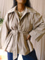 Ba&Sh isma cropped trenchcoat beige