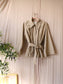 Ba&Sh isma cropped trenchcoat beige