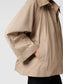 Ba&Sh isma cropped trenchcoat beige
