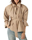 Ba&Sh isma cropped trenchcoat beige