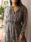 Ba&sh the silk blend lurex dress