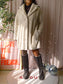 Ba&sh noe faux fur coat ecru latte