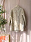 Ba&sh noe faux fur coat ecru latte