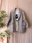 Ba&sh oversized tweed coat timy