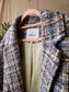 Ba&sh oversized tweed coat timy