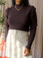 Ba&sh Filea bouclé tweed rok ecru