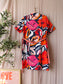 Betty Barclay cotton stretch blousejurk the florals