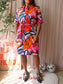 Betty Barclay cotton stretch blousejurk the florals