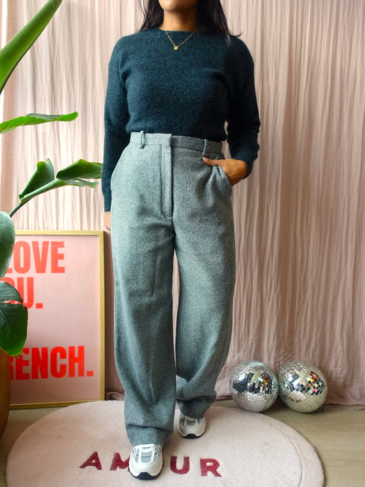 By-Bar mohairmix knit dark green