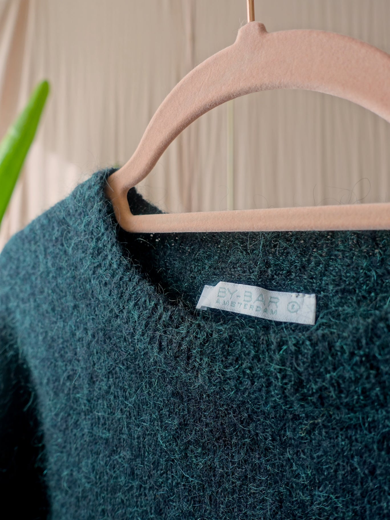 By-Bar mohairmix knit dark green