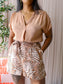 By-Bar viscose loose fit top warm camel