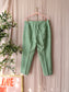 By Malene Birger Santsi jacquard trousers jade green