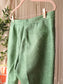 By Malene Birger Santsi jacquard trousers jade green