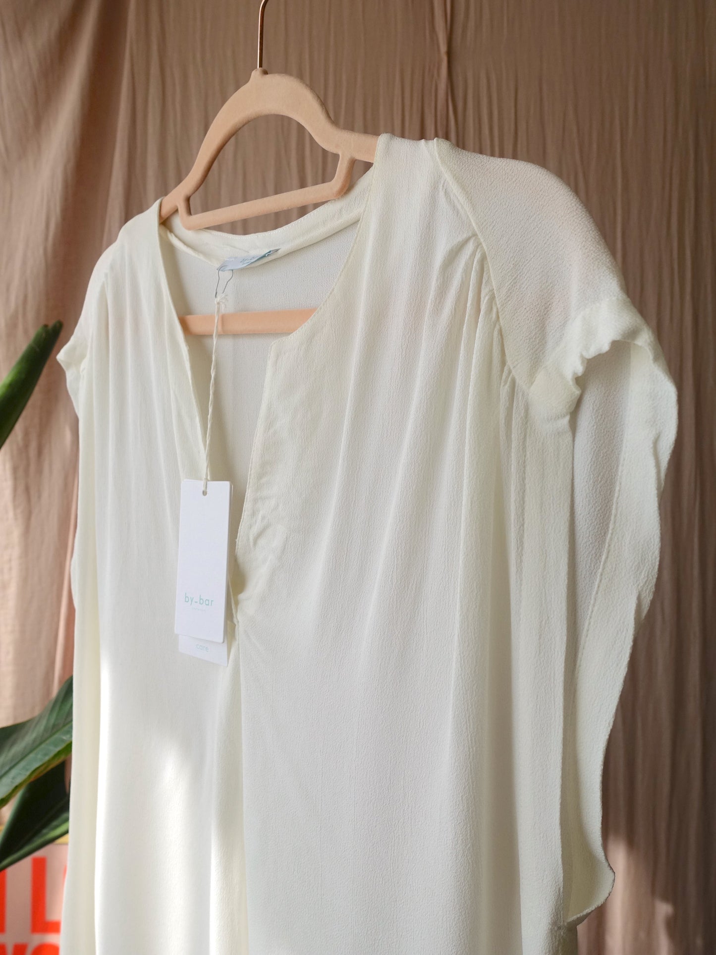 By-Bar viscose star top offwhite
