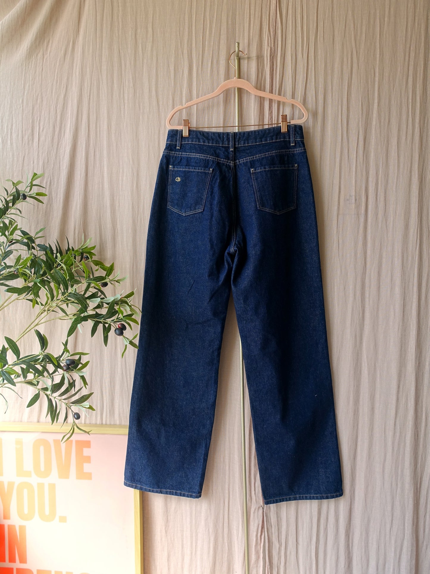 CHPTR-S nimble raw denim high waist jeans