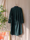 COS relaxed fit midi corduroy jurk forest