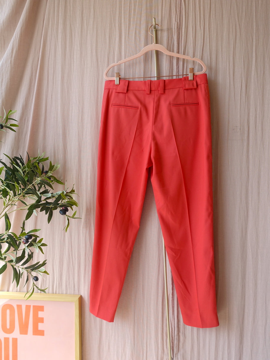 Calvin Klein feminine mid waist pantalon coral paradise