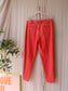 Calvin Klein feminine mid waist pantalon coral paradise