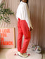 Calvin Klein feminine mid waist pantalon coral paradise
