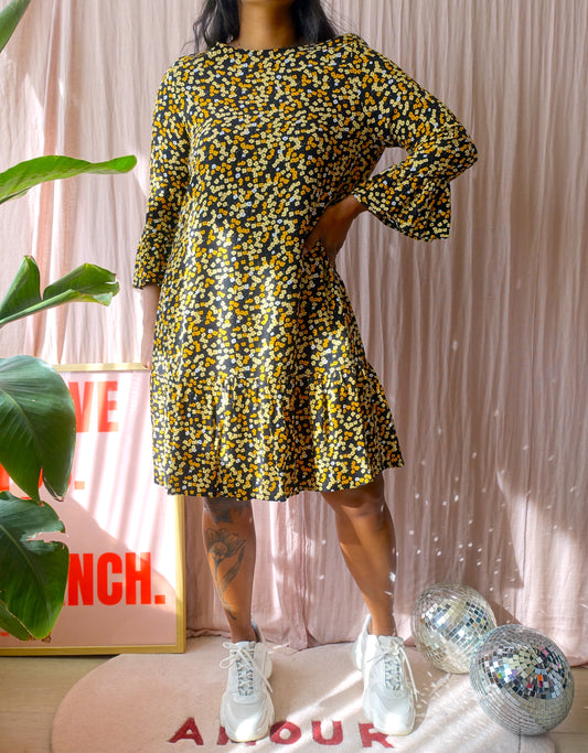 Catwalk Junkie daisy flower print jurk