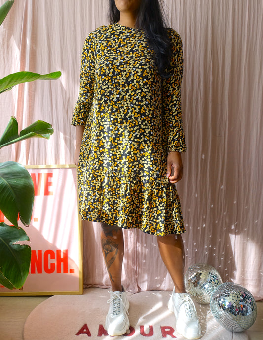 Catwalk Junkie daisy flower print jurk