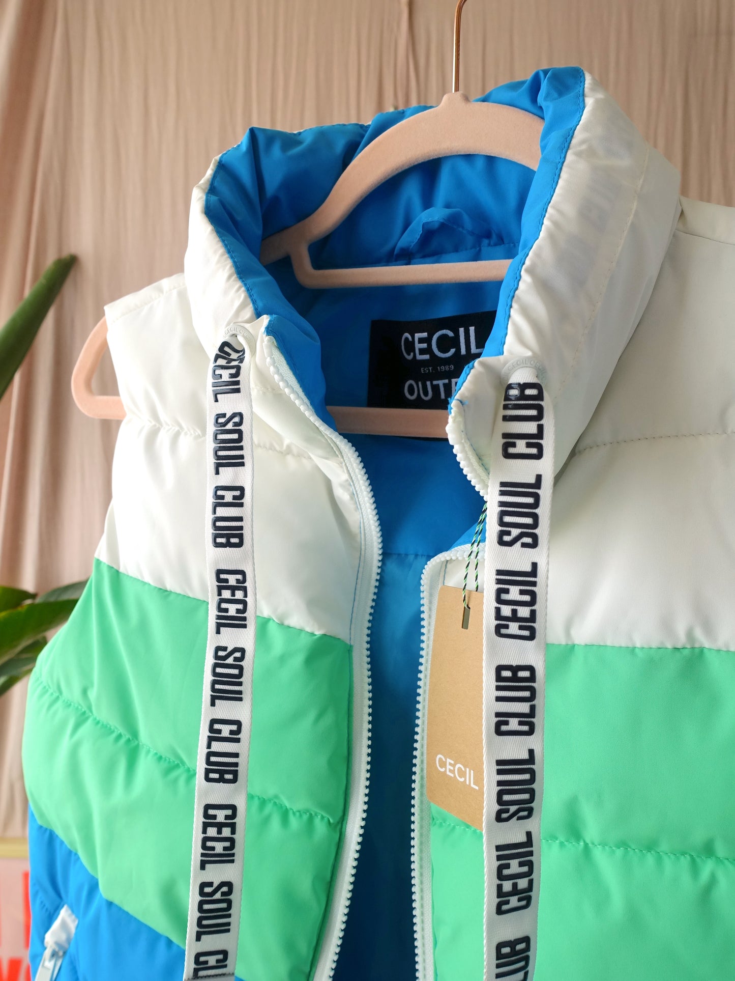 Cecil soul club padded bodywarmer