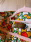 Chenaski retro flower poplin cotton shirt