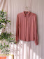 Claudia Sträter timeless silk blouse antique rose
