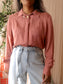 Claudia Sträter timeless silk blouse antique rose