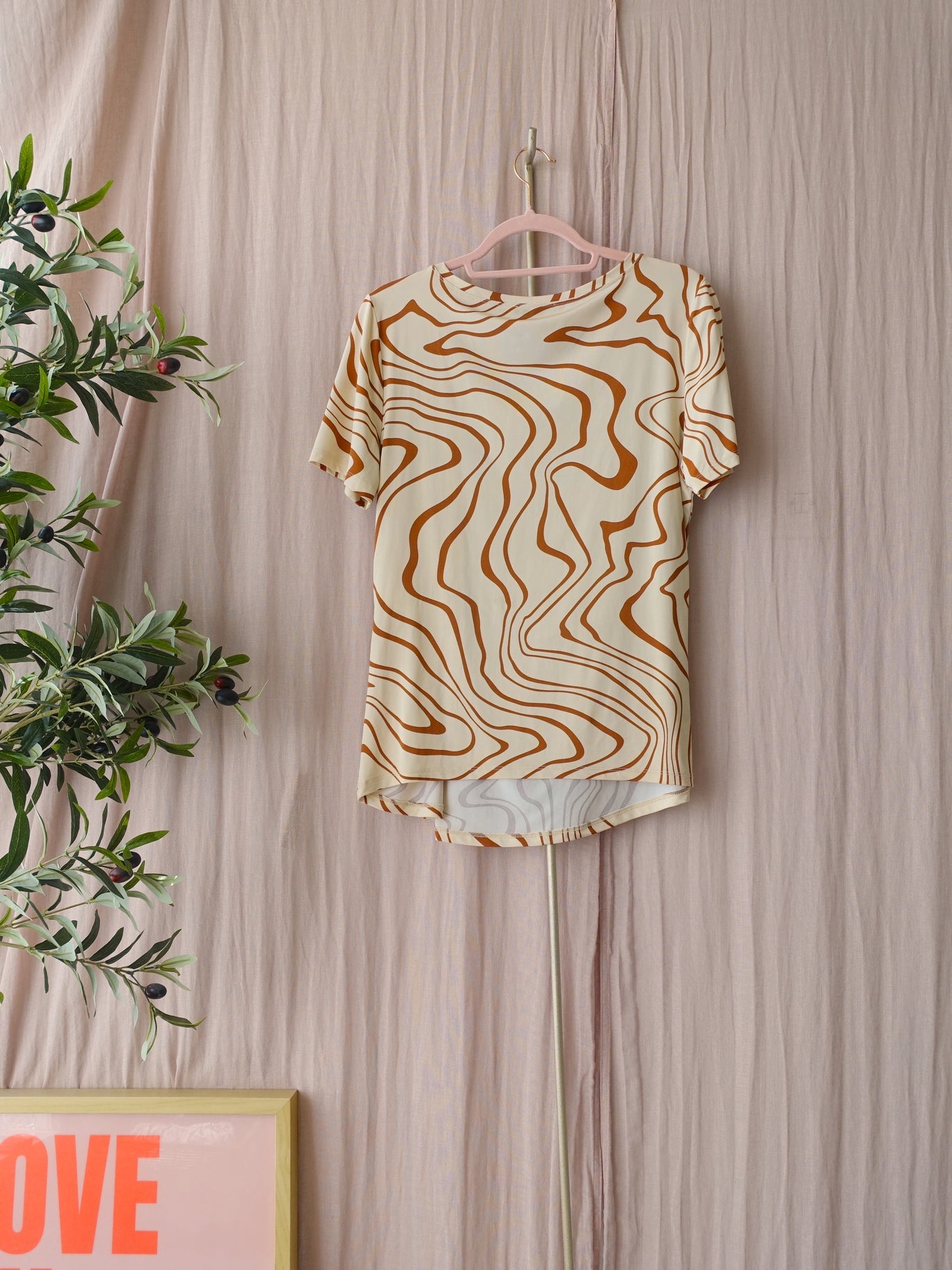 Claudia Sträter asymmetric top butter yellow / caramel