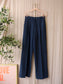 Closed wide leg pants wendlyn midnight blue