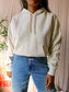 Carhartt WIP relaxed fit hoodie ecru